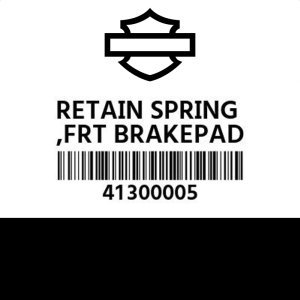 Front Brakepad Retain Spring