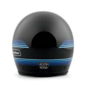 Retro Tank Stripe II Sun Shield X14 3/4 Helmet - Image 3