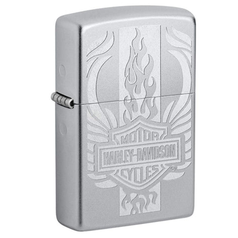 Harley-Davidson Zippo (bar and shield logo with flying wings) - Harley ...