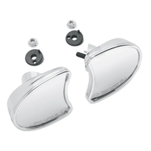 Chrome Fairing Mount Mirrors - Image 1