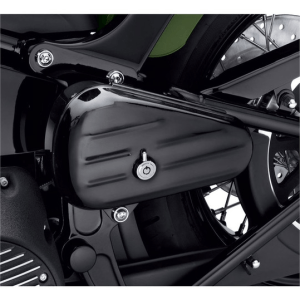 Harley-Davidson® Softail Toolbox - Gloss Black Finish, Left Hand Mount - Image 2