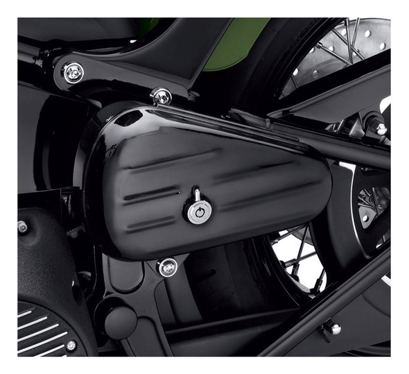 Harley-Davidson® Softail Toolbox – Gloss Black Finish, Left Hand