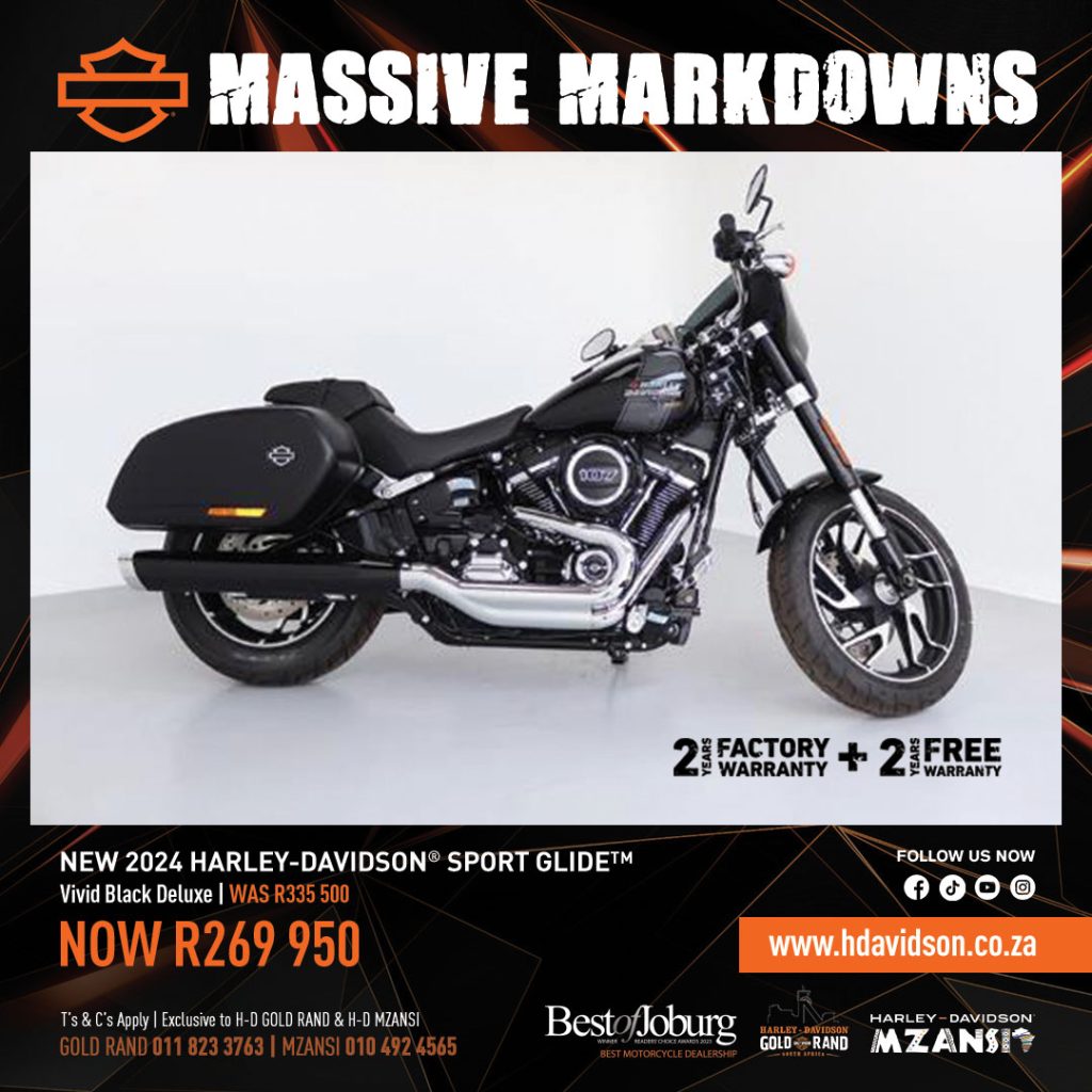 2024 Harley-Davidson® Sport Glide™ Vivid Black Deluxe