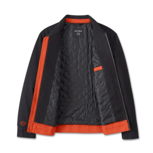 Men's Bar Font Jacket - Image 3