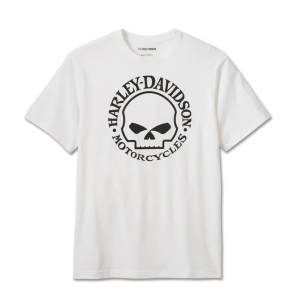 Men's Willie G Skull Tee - White