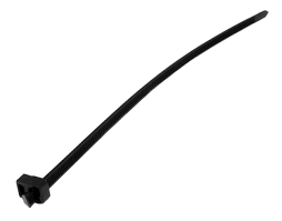 Windshield wiper blade with a connector for a car window likely used for wiping rain off the glass.