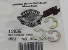 Close-up of packaging for a retaining ring, showing part number 11256 and a barcode on the label.