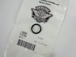 Harley-Davidson Genuine Motor Parts bag with a black O-ring seal inside.