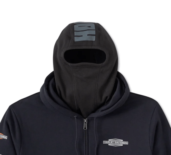 Roaring Balaclava Hoodie – Harley Black | 96004-25VM