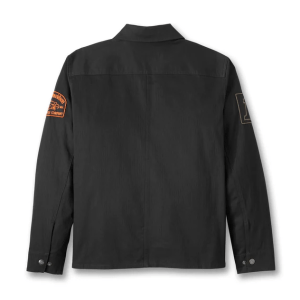 Working Man Overshirt - Harley Black - Image 3