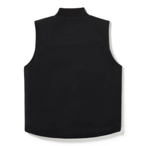 Dickies Woven Quilted Vest - Black - Image 3
