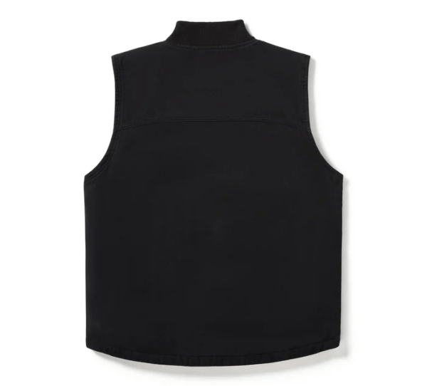 Dickies Woven Quilted Vest – Black | 96575-25VM