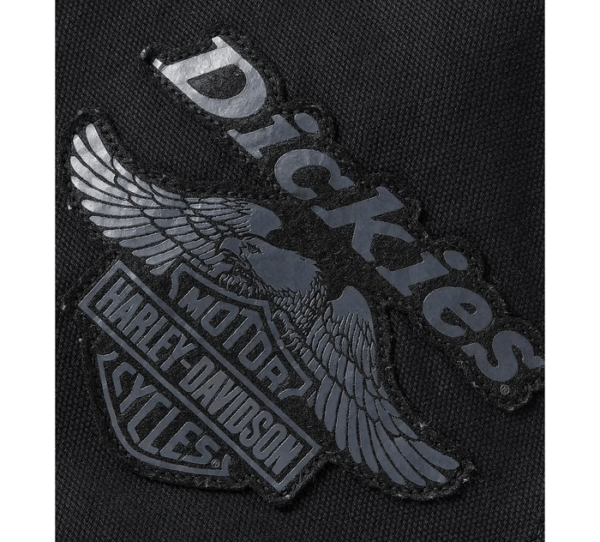 Dickies Woven Quilted Vest – Black | 96575-25VM