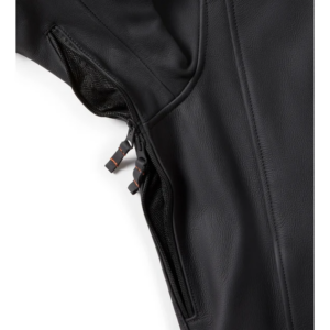 H-D Leather Riding Jacket - Image 3