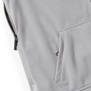 H-D Trenton Deflector 2.0 Hooded Riding Fleece - Colorblock - Billiard Grey & Harley Black - Image 3