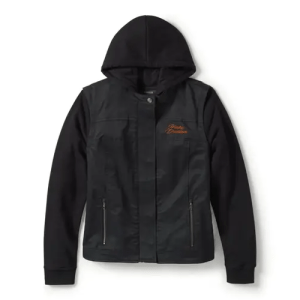 Womens Miss Enthusiast 3-IN-1 Textile Jacket - Image 4