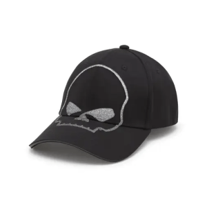 Willie G Skull Woven Stretch Fit Hat