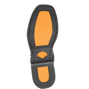 Men's Hustin Black Motorcycle Harness Boots - Image 3