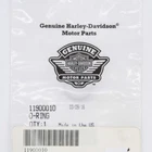 Genuine Harley-Davidson Motor Parts bag with part number 11530010 and orange color; barcode visible.