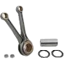 Metal hand tool with curved jaws (adjustable pliers) and a small separate metal piece beside it