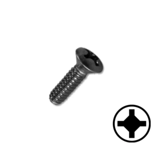 screw pozidriv oval countersunk head