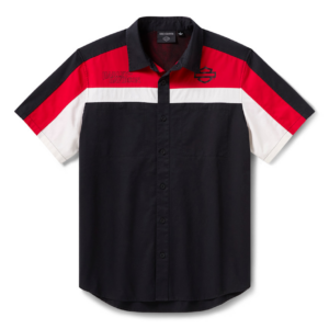 Screamin' Eagle Men's Breathable Short-Sleeve Mechanic Shirt