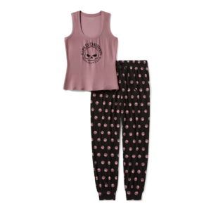 Women's Willie G Skull AOP Tank & Pant Set
