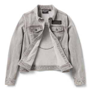 Women's Willie G Bling Denim Jacket - Image 3