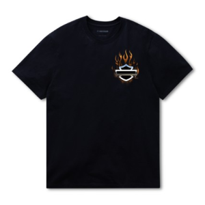 H-D® LFR Short Sleeve Chrome Skull Graphic Tee