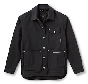 Women's Willie G Skull Curved Hem Riding Jacket