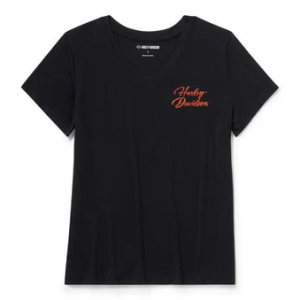 Women's Essential Bling V Neck Tee