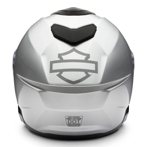 H-D Capstone Sun Shield III H35 Modular Helmet - Matte - Metallic Silver - Image 5