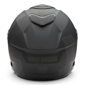 H-D Capstone Sun Shield III H35 Modular Helmet - Matte - Harley Black - Image 5