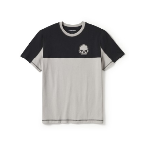 Herren "Willie G ™ Skull Colorblock Short Sleeve Tee"