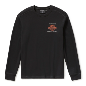 Men's Parts & Service Long Sleeve Thermal - Black