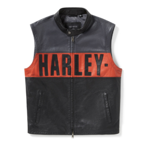 Men's Essential Convertible Leather Jacket - Image 4