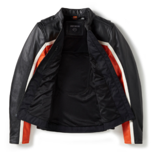Women's H-D Trenton Leather Riding Jacket - Image 3