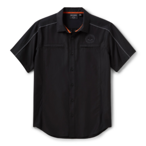 Men's H-D TECH Willie G Skull Vented Shirt