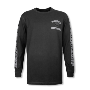 Willie G ™ Skull Long Sleeve Tee - Harley Black