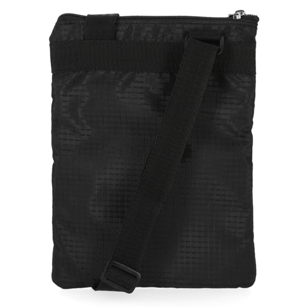 Mhw07708b | Harley-davidson® Online Small black zippered shoulder bag with an adjustable strap